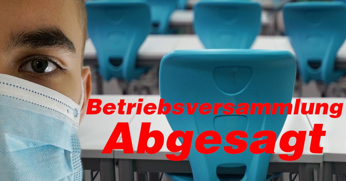 BV abgesagt