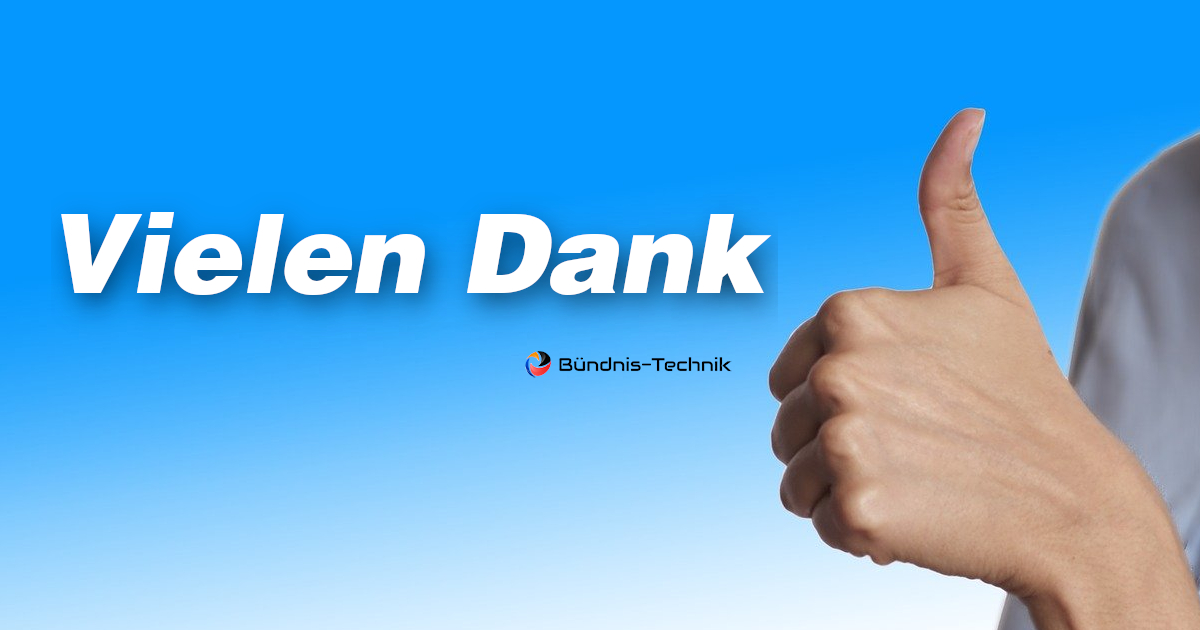 vielen dank bt