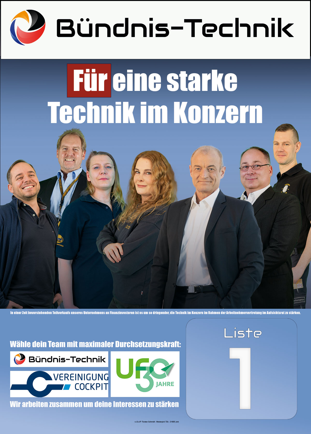 Postkarte Dein Team mit maximaler Durchsetzungskraft
